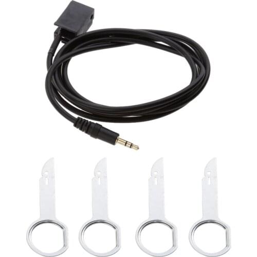 AUX Audio Input Adapter Connection Cable Tool For Ford Focus S-MAX C-Max Tourneo Mondeo Etc Connect Car 3.5mm Jack Plug