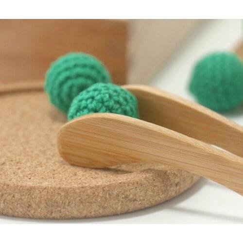 Kids Woolen Balls Plates Clamp Tray Early Educational Puzzle Toy Teaching Aid