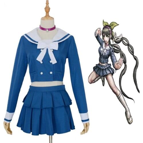 Cosplay Anime Danganronpa V3 Killing Harmony Tenko Chabashira Anime Cosplay Costume Halloween Carnival Costumes