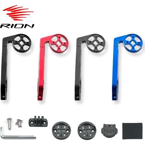 RION Cycling Bike Computer Mount GPS Holder Compatible For Gopro Camera Cateye MTB Bike Handlebar Support Cycling Accessories