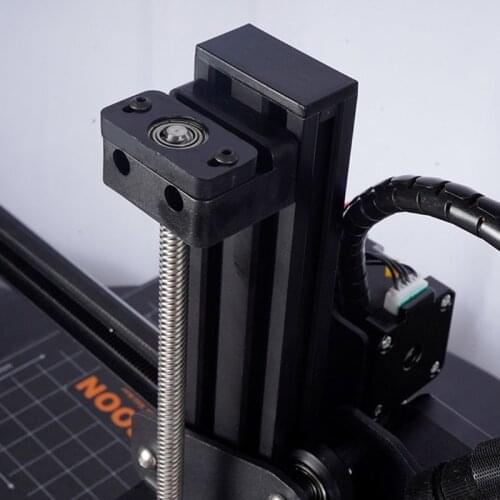 K92F 3D Printer Upgrade Plastic Z-Rod Bearing Leadscrew Top Mount Fixing Holder for Ender 3 Metal Z-Rod Bearing Holder