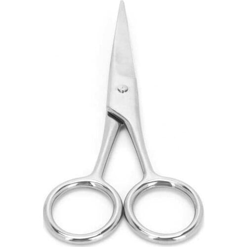 Professional Hairdressing Scissors Scissors Beard Scissors Stainless Steel Men Facial Beard Mustache Trimming Grooming
