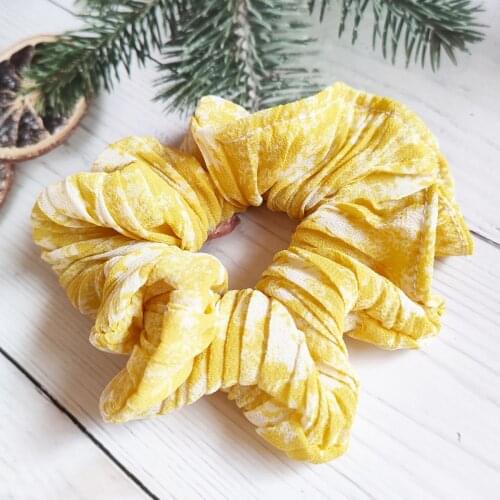 Renya Woman Korean Style Organza Elastic Hair Bands Girls Hair Ties Rubber Band Scrunchies Summer Hair Accessories Headwear