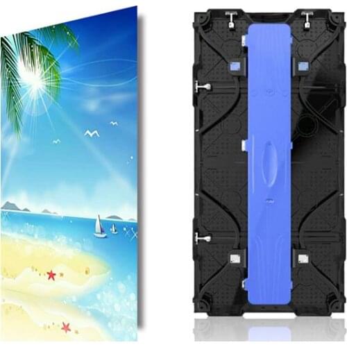 TEEHO4pcs/lot P4.81 whole set indoor 500*1000mm LED Display DieCast Cabinet panel video rental advertising wedding hotel stadium