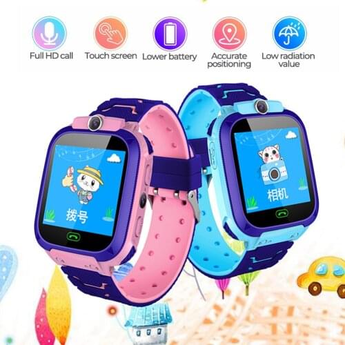 Smart Watch For Kids Digital GPS Watch Waterproof IP67 Sport Watch SOS Call Monitor Tracker Location Watch For IOS Android Phone