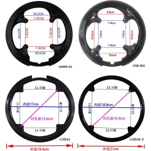MTB Road Bike Sprocket Protection Chain Wheel Protector Crank Ring Mud Protective Cover Bicycle accessories 40 42 44 46 48 52T