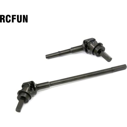 1set Model Car AXiAL SCx10III third generation CVD Universal Joint CVD Reinforced Steel Front Drive Shaft Metal Transmission A