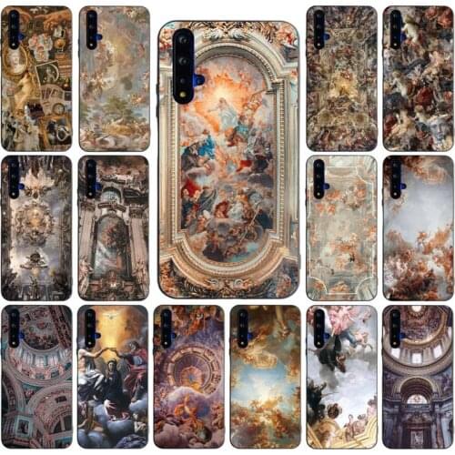 YNDFCNB palace of versailles The Creation of Adam Art Phone Case for Huawei Mate 20 10 9 40 30 lite pro X Nova 2 3i 7se