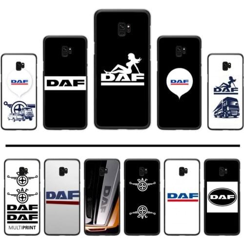 DAF truck logo Phone Case For Samsung Galaxy S5 S6 S7 S8 S9 S10 S10e S20 edge plus lite