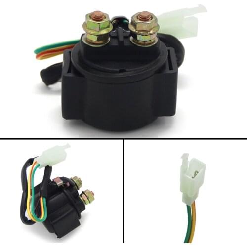 Motorcycle Starter Solenoid Relay For Polaris Phoenix 200 2005-2013 Sawtooth 200 2006-2007 UTV RZR 170 169CC 2012 OEM：0452761