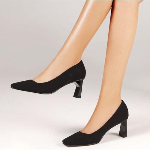 GELITAYIN Shoes With Medium Heels