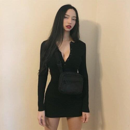 JIEZuoFang Fashionable Knitted Dresses