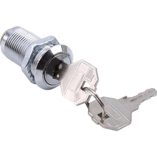 Classic Lock High Quality Metal Mail Filing Desk Drawer 2 Keys Cabinet Tools Blade Cam Lock Letter Box