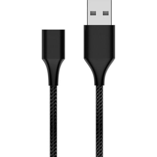 Kphrtek 1 PCS 3in1 magnetic data cable Type C for Apple Android woven charging line magnetic light indicator without Connector