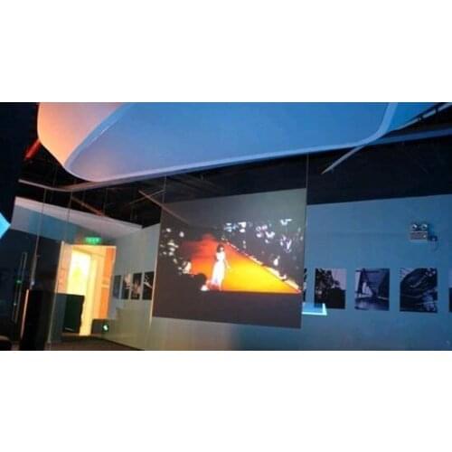 BEST PRICE,1.524m*30m High resolution self adhesive light gray rear projector film/3d rear projection screen foil for display