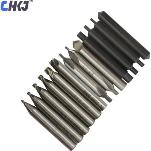 CHKJ 13pcs/lot Key Cutting Machine Parts Accessories Sets for Vertical Machine Locksmith Supplies Guide Pin End Milling Cutter