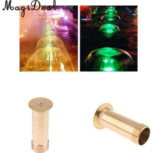 1.5''/2'' Mushroom Flow Jetting Pond Water Fountain Nozzle Sprinkler Spray for Garden Yard Pond Pool Park Decor