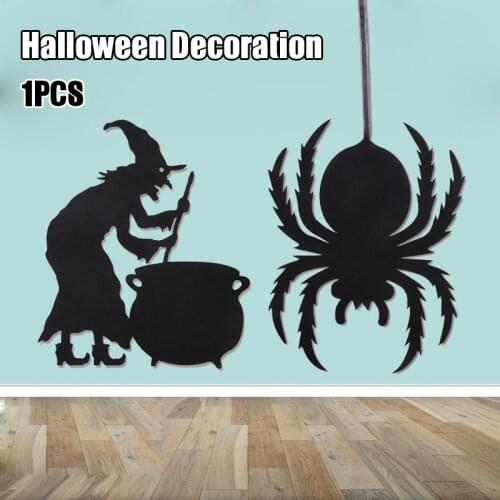 Halloween Wall Decorations Skull Spider Web Bats Hanging Ornaments For Home Halloween Party Horror House Для Дома Home Decor
