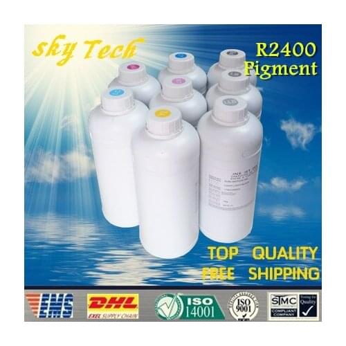 1000ML*8 Pigment ink suit for Epson stylus photo R2400 ,suit for T0591 - T0599 ,water proof ink ,anti-UV