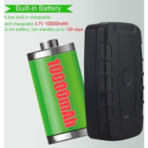 Super Magnet 3G Car GPS Tracker LK209B-3G Vehicle Tracking Device WCDMA GSM GPRS Tracker 120-Day Standby Time Waterproof Locator