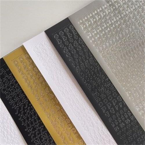 1pcs Kawaii Stationery Sticker 26 Letter Stickers Decoration Diary Decorative Mobile Stickers Scrapbooking DIY Craft Stickers