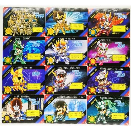 160pcs/set Saint Seiya Special Offer Toys Hobbies Hobby Collectibles Game Collection Anime Cards