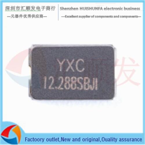 2PCS!!! 5032 passive crystal oscillator/YSX530GA 12.288MHz 10PPM 20pF X503212288MSB2GI