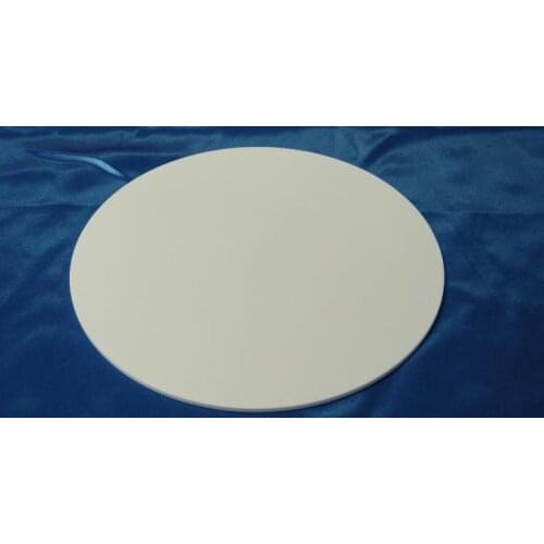 99% Alumina Ceramic Plate , Circular , Insulated , Wear-resisting , diameter=80mm