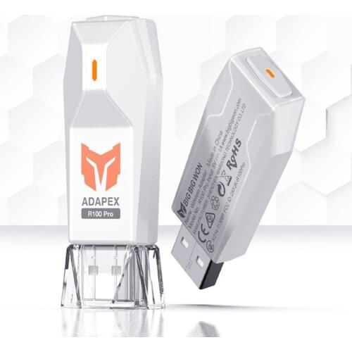 R100 Gamepad Computer PC Converter For PS4 PS5 SWITCH Wireless Gamepad Adapter Controller