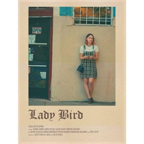 Lady Bird Movie Greta Gerwig Film Saoirse Ronan DIY 11CT Cross Stitch Embroidery Kits Needlework Craft Set Design