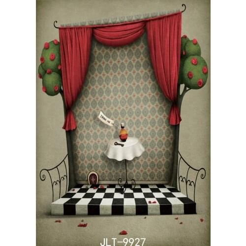 Lovely Dating Time with Little Drink Background Cute Valentines Day Backdrops Vinyl Photographic Backgrounds for Photo Studio