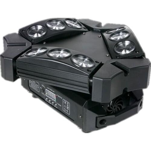 MINI high quality nine-headed bird 9x10W LED mini spider light RGBW 16/48CH stage light moving head beam light