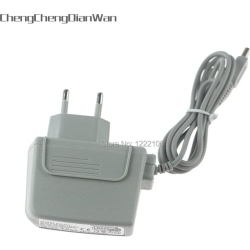 ChengChengDianWan EU Home Wall Charger Cable Power Supply Replacement for 2DS 3DS New 3DS XL for NDSi XL AC Adapter 5pcs/lot