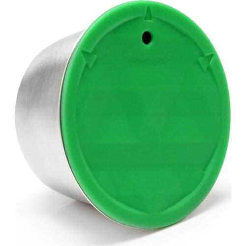 Stainless Metal Rusable For Dolce Gusto Capsule fit Nescafe with Filter Tamper Coffee Spoon uesed 200 time Coffee Ground