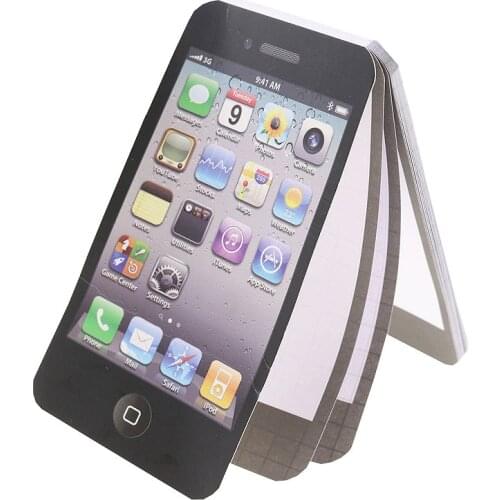 New Arrival Sticky Post It Note Paper Cell Phone Shaped Memo Pad Gift Office Supplies Drop Shipping