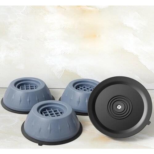 4PCS Anti-slip Washing Machine Feet Non-slip Mats Refrigerator Anti-vibration pad Kitchen Bathroom Mat Anti-vibration foot pad
