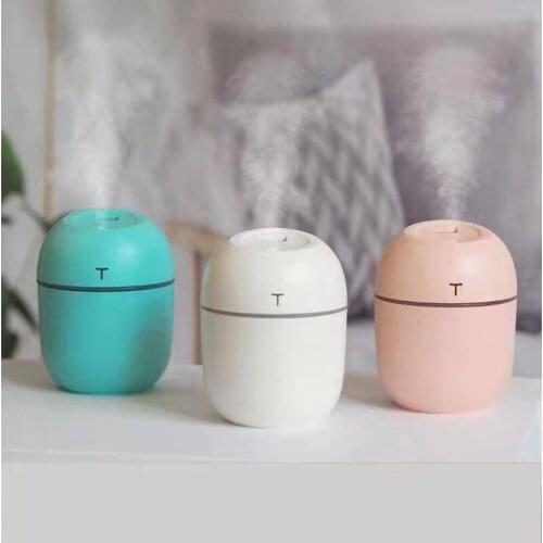 Mini USB Ultrasonic Air Humidifier Aroma Essential Oils Diffuser Car Purifier Mist Maker With Led Night Light