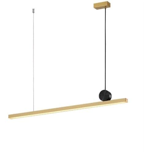 Geometric Strip Led Pendant Lights Nordic Postmodern Contracted Restaurant Bar Droplight pendant lights