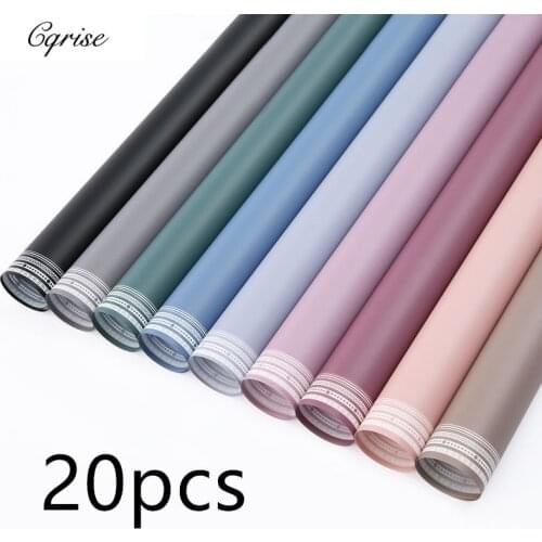 20pcs/lot 60x60cm Waterproof Tissue Paper Wedding Gift Clothing Paper Copy Tissue Paper DIY Flower Wraping Gift Packing Paper