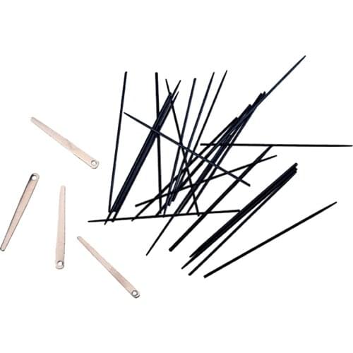 24x Sax Spring Needles 4pcs w/ Spring Leaf Tool 0.6-1.3mm Durable Metal