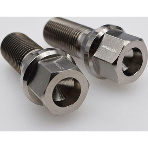 Titanium alloy auto parts wheel bolts