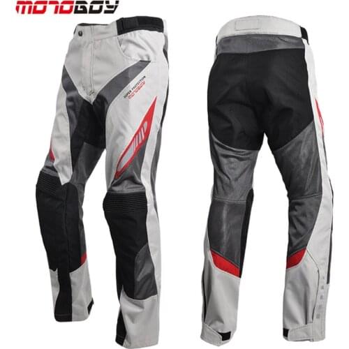 Free shipping 1pcs Summer Motorbike Pants Motorcycle Waterproof Cordura Textile Trousers Armours Motorcycle Pants With 4pcs pads
