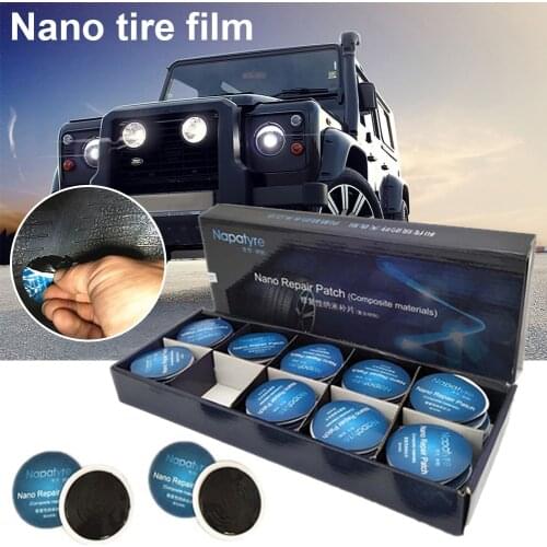 Fast self-adhesive cold film car drying inner tube vacuum tire repair tool without glue patch