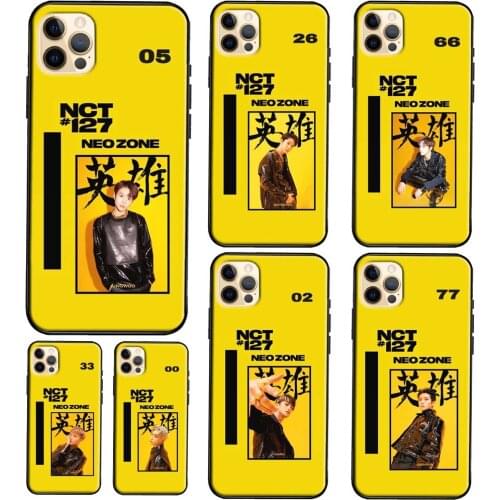 Kpop NCT 127 Neo Zone TPU Case For iPhone 11 Pro Max 12 mini X XS Max XR 5S SE 2020 6S 7 8 Plus Back Cover