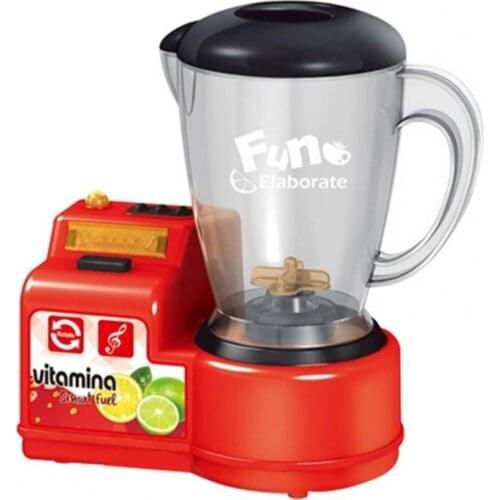 Children Mini Cute Simulation Juicer with Light Music Kids Play House Toys Gift