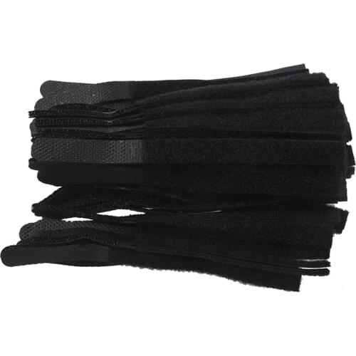 Approximately 100pcs Cable Ties Black Straps
