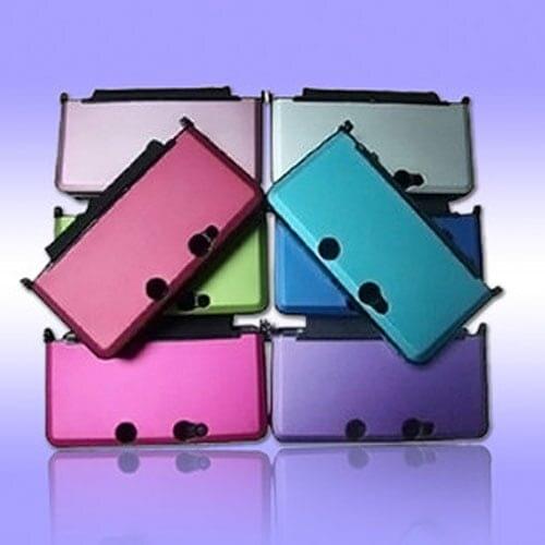 OSTENT Anti-shock Hard Aluminum Metal Box Cover Case Shell for Nintendo 3DS Console