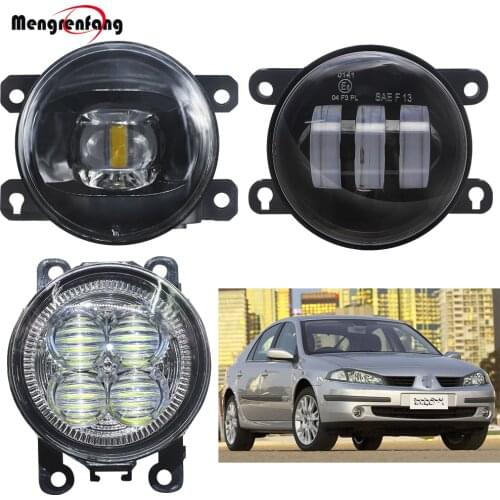 Car Front Bumper Fog Light For Renault Laguna 3/III Grandtour 2007-2012 LED Fog Lamp Daytime Running Light H11 12V