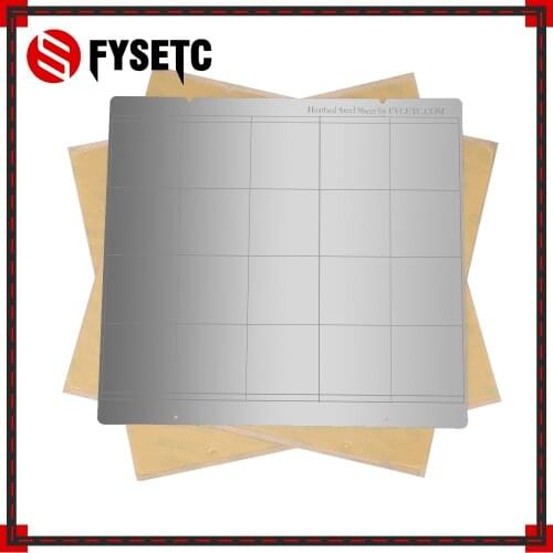 Reprap i3 Mk3 Mk52 Spring Steel Sheet Heat Bed Platform 3D Printer Printing Buildplate + 2pcs PEI Sheet For Prusa i3 Mk3 Mk2.5