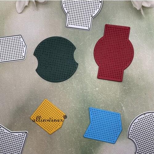 Embroidery hole frame Metal Cutting Dies Stencils Die Cut for DIY Scrapbooking Album Paper Card Embossing